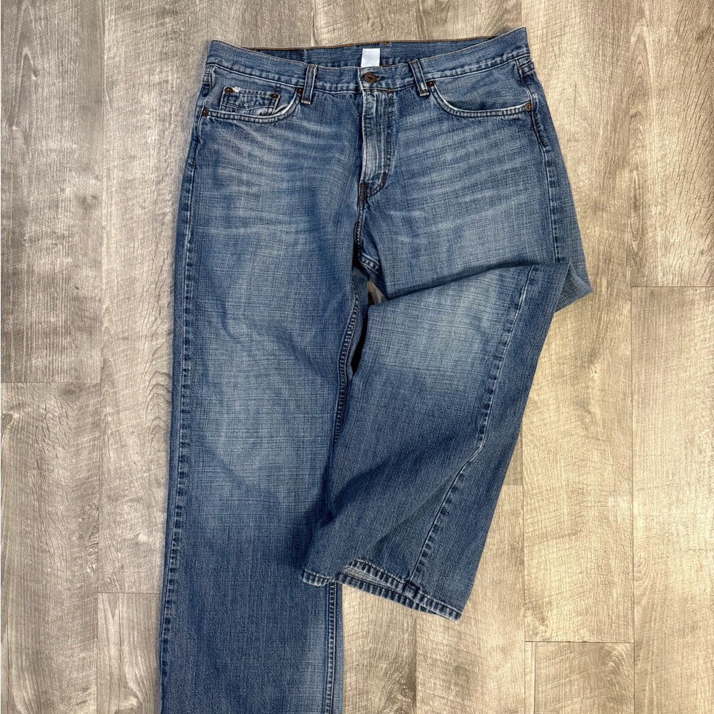Lucky Brand Men's Straight Blue Jeans